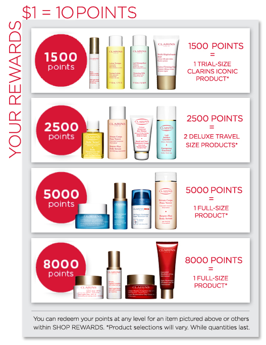 Club Clarins Program Example